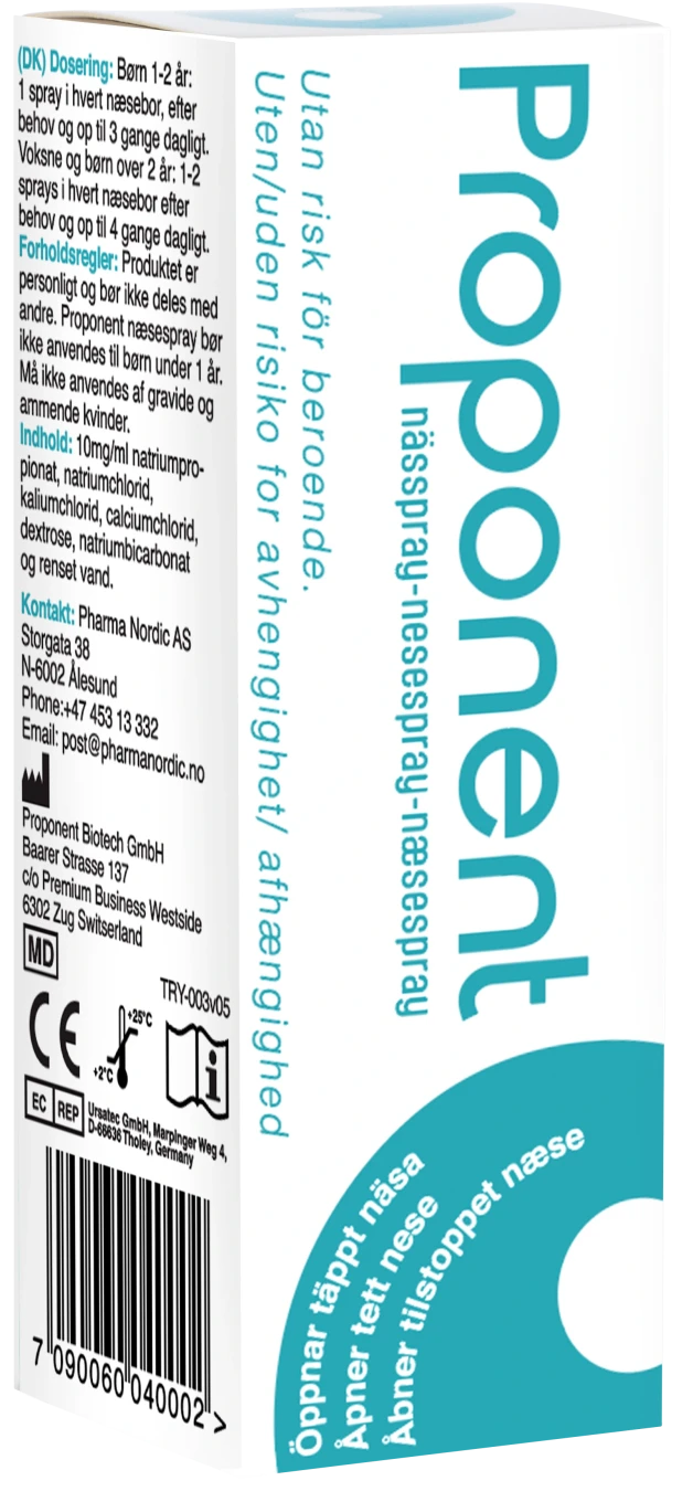 Proponent Nässpray 20 ml Proponent