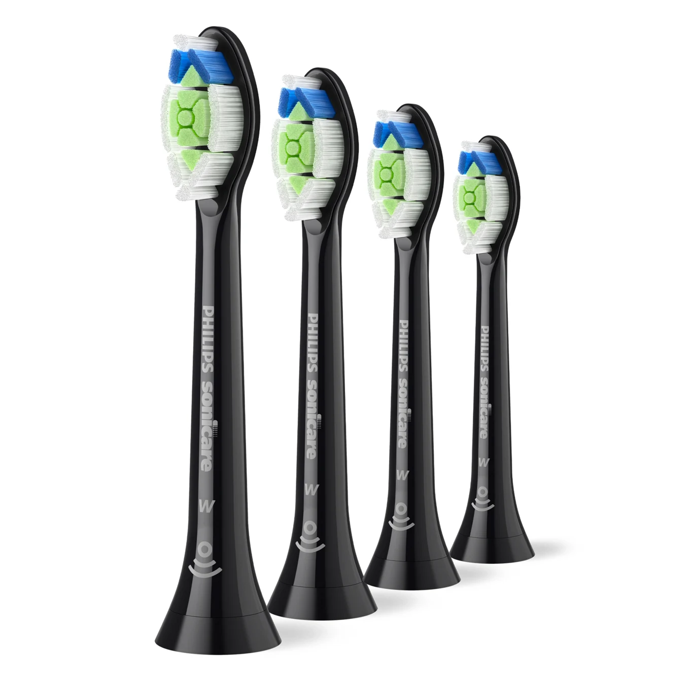 Philips Sonicare Borsthuvuden Optimal White 4-pack Black Philips