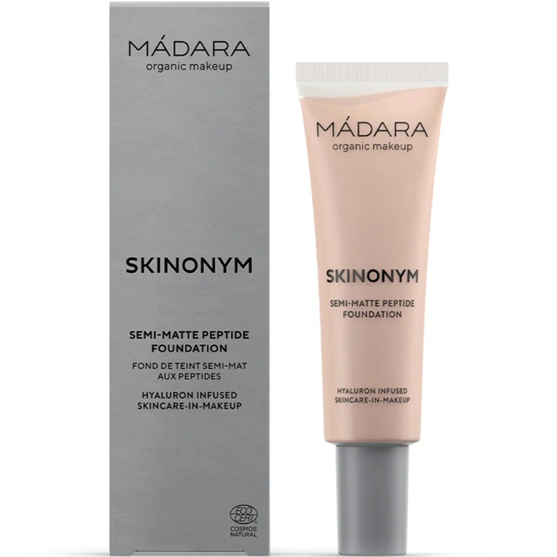 Mádara Skinonym Semi-Matte Peptide Foundation 30 ml 30 Rose Ivory Mádara