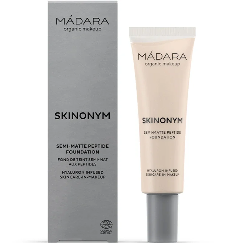 Mádara Skinonym Semi-Matte Peptide Foundation 30 ml 10 Porcelain Mádara