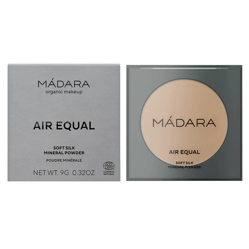 Mádara Air Equal Soft Silk Mineral Powder 9 g 1 Fair Mádara