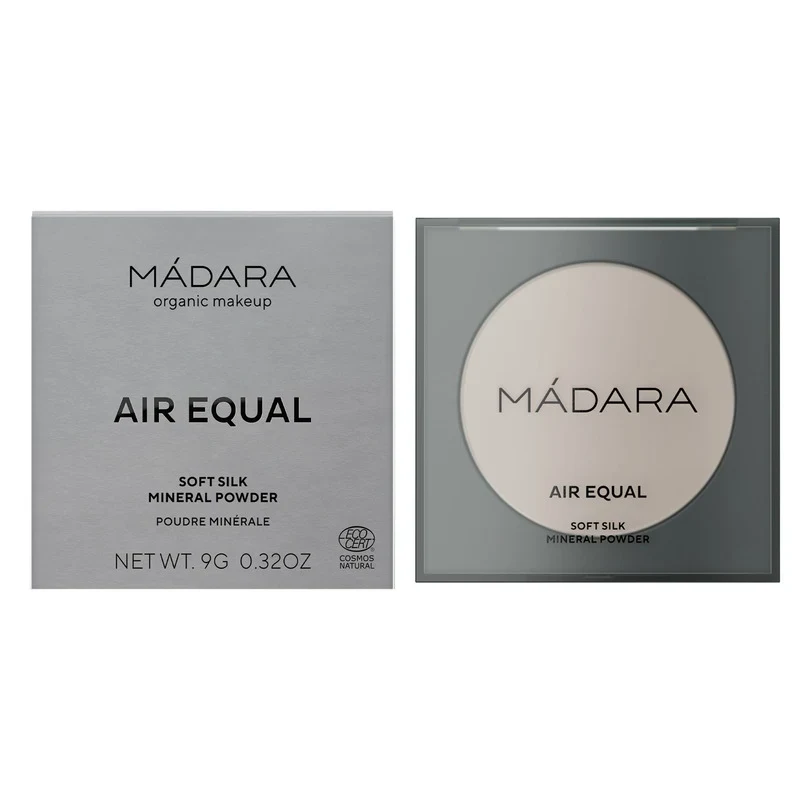 Mádara Air Equal Soft Silk Mineral Powder 9 g 0 Translucent Mádara