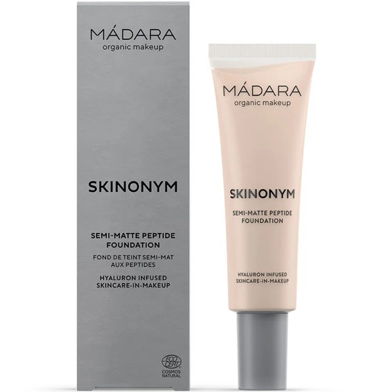 Mádara Skinonym Semi-Matte Peptide Foundation 30 ml 25 Linen Mádara