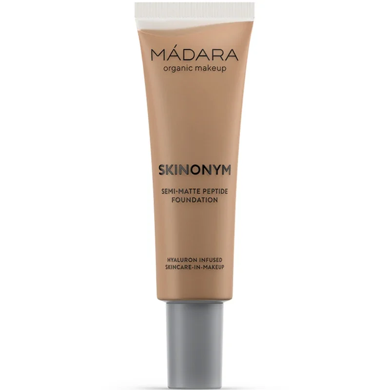Mádara Skinonym Semi-Matte Peptide Foundation 30 ml 65 Warm Tan Mádara