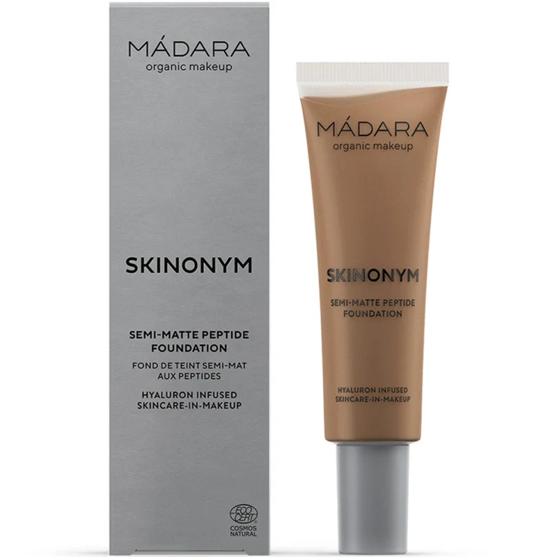 Mádara Skinonym Semi-Matte Peptide Foundation 30 ml 80 Fudge Mádara