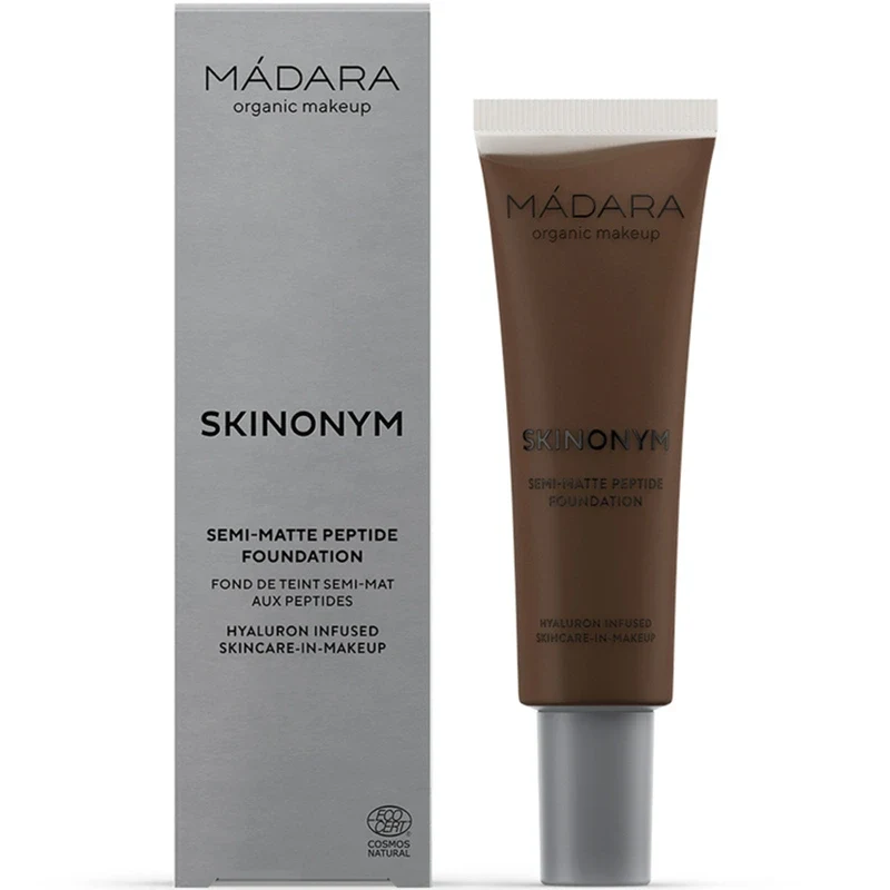 Mádara Skinonym Semi-Matte Peptide Foundation 30 ml 100 Mocha Mádara