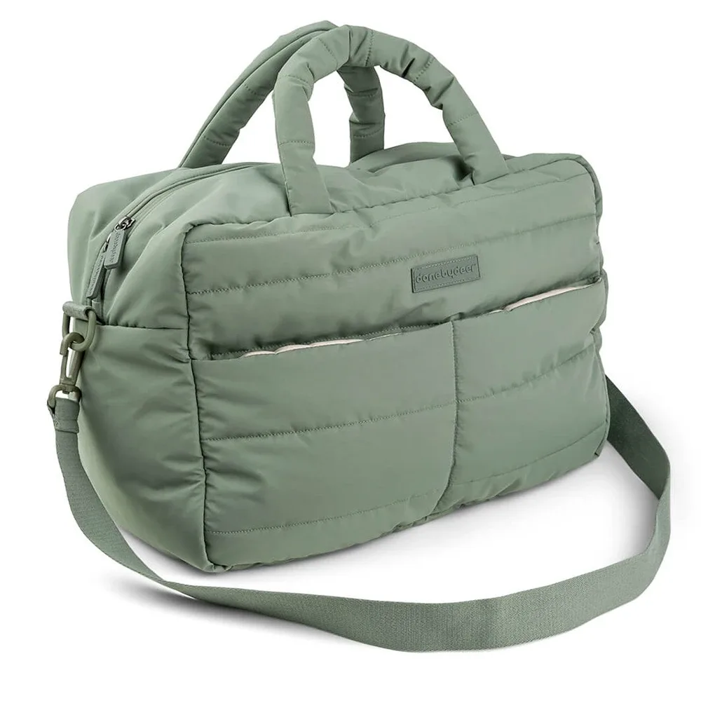 Done by Deer Quilted Changing Bag Green Done by Deer
