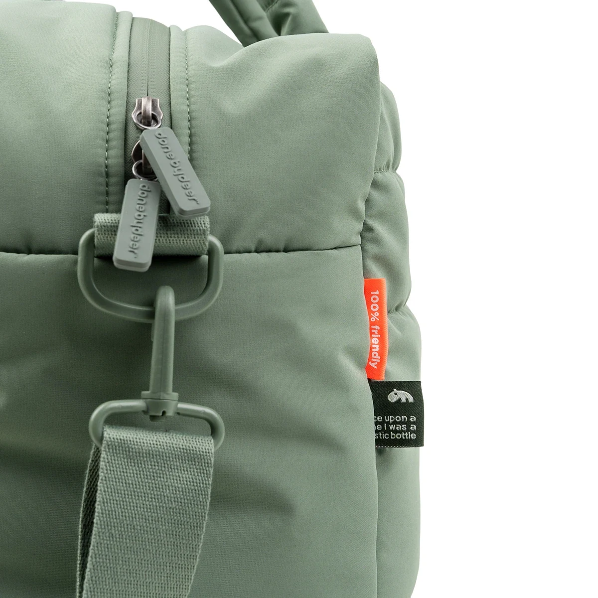 Done by Deer Quilted Changing Bag Green Done by Deer