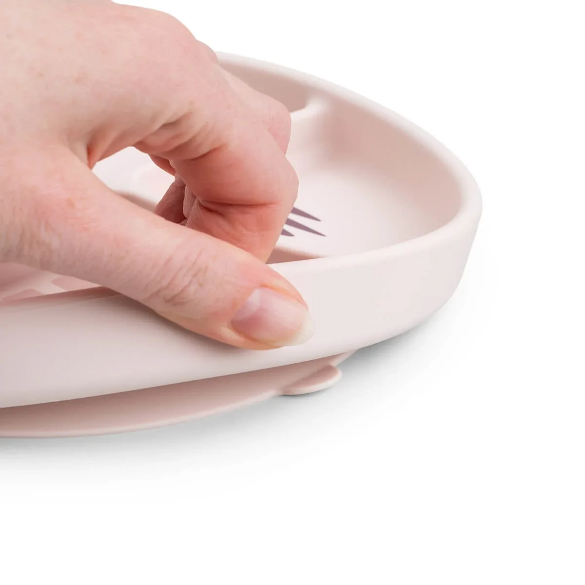 Done by Deer Stick&Stay Compartment Plate Playground Powder Done by Deer