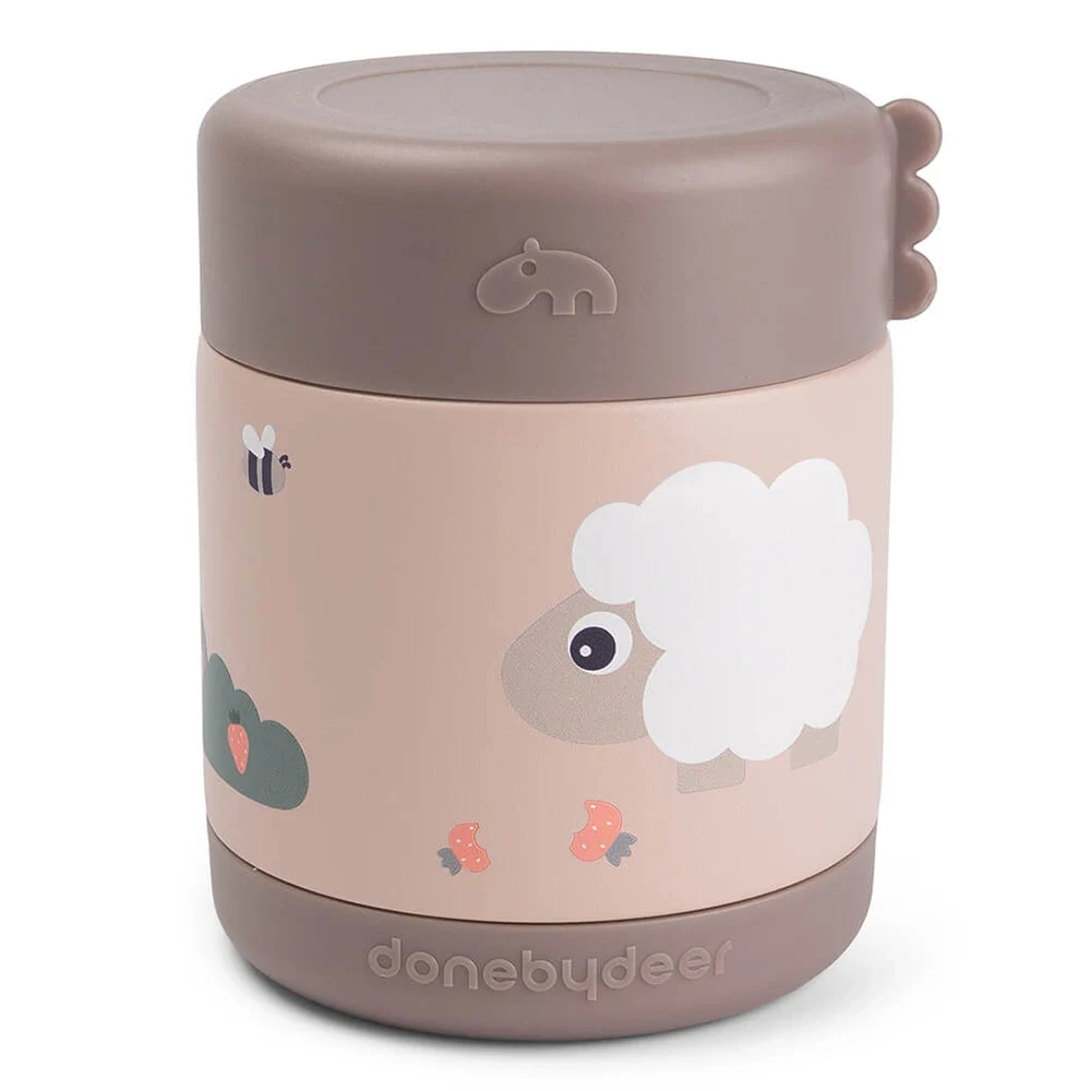 Done by Deer Insulated Food Jar Tiny Farm Powder 300 ml Done by Deer