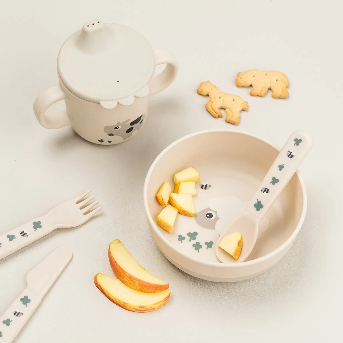 Done by Deer Foodie Bowl Tiny Farm Sand Done by Deer