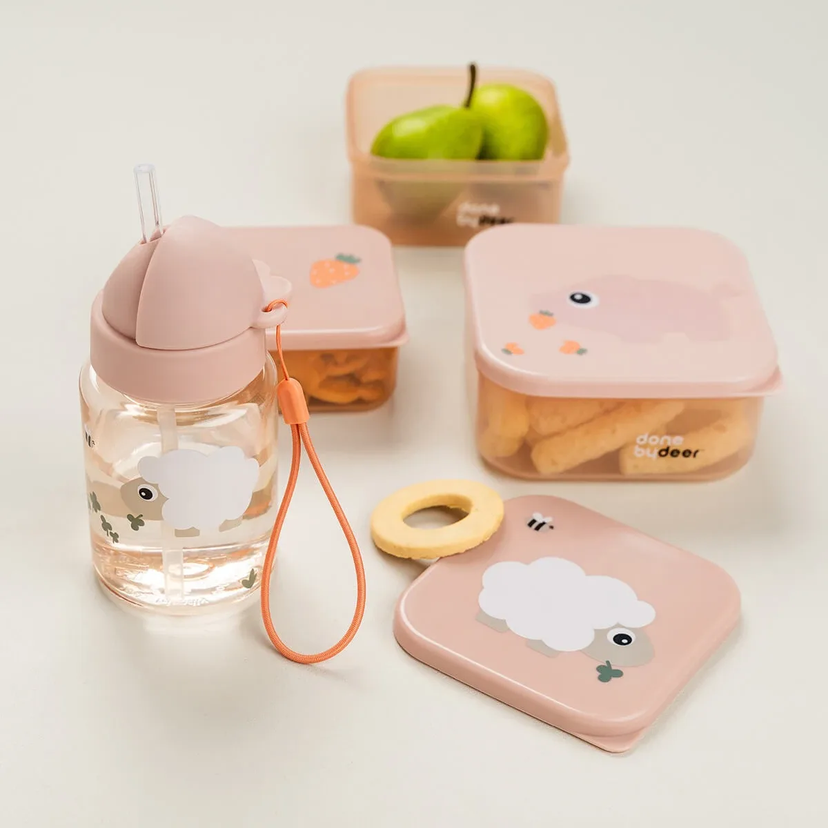 Done by Deer Straw Bottle Tiny Farm Powder Done by Deer