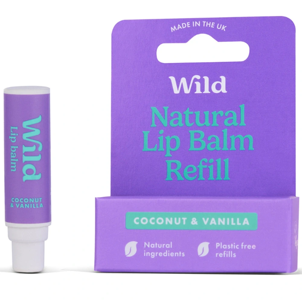 Wild Lip Balm Refill Coconut Vanilla 4,5 g Wild
