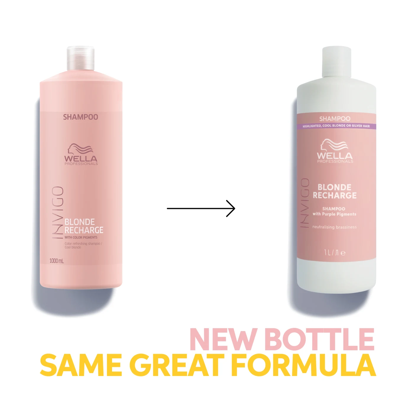 Wella Professionals Invigo Blonde Recharge Cool Blonde Shampoo 1000 ml Wella