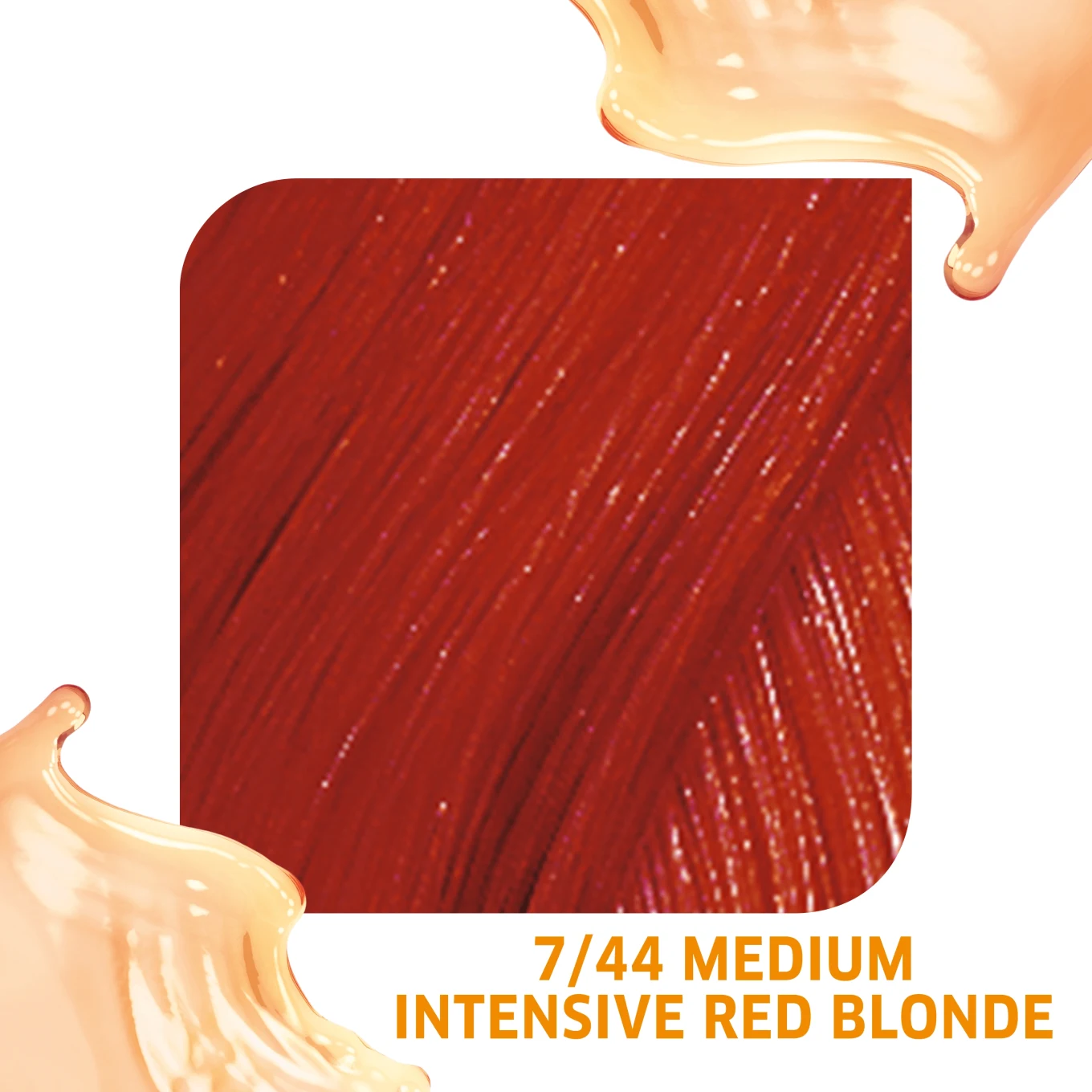 Wella Professionals Color Fresh 75 ml 7/44 Medium Intensive Red Blonde Wella