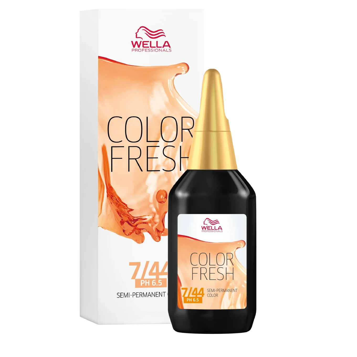 Wella Professionals Color Fresh 75 ml 7/44 Medium Intensive Red Blonde Wella