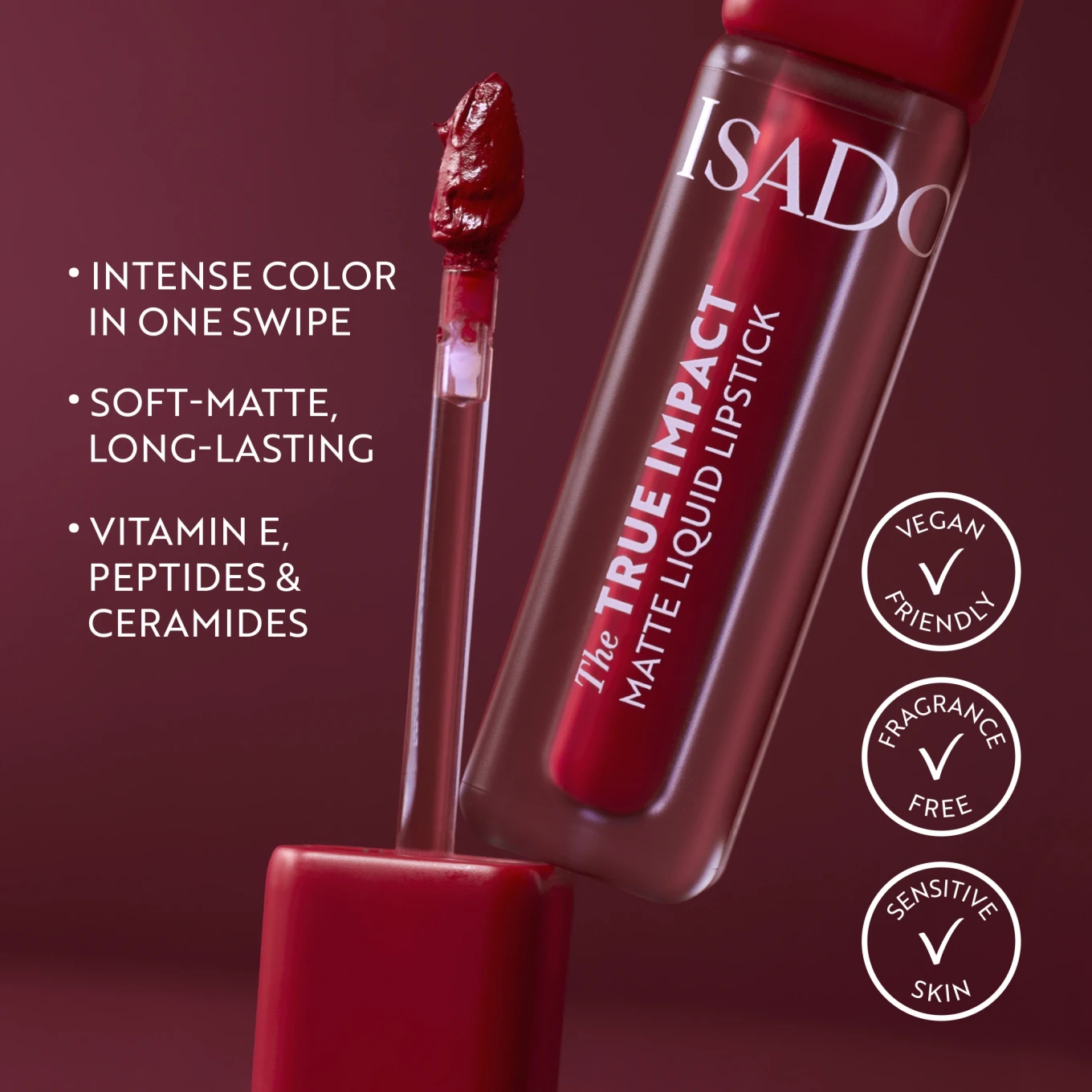 Isadora The True Impact Matte Liquid Lipstick  02 True IsaDora