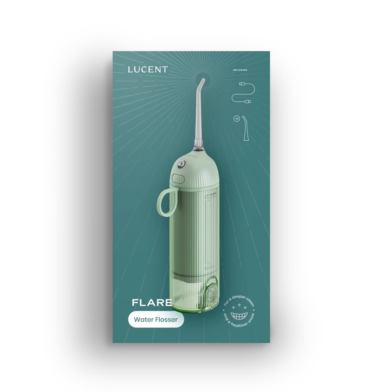 Be Lucent Flare Water Flosser 1 st Be Lucent