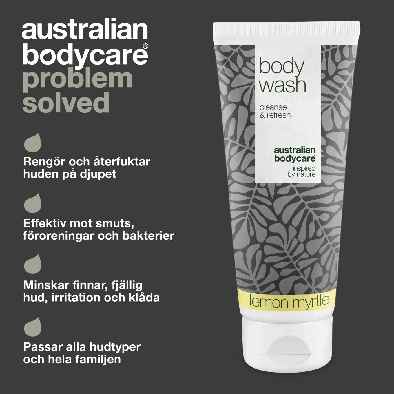 Australian Bodycare Body Wash Lemon Myrtle 200 ml Australian Bodycare