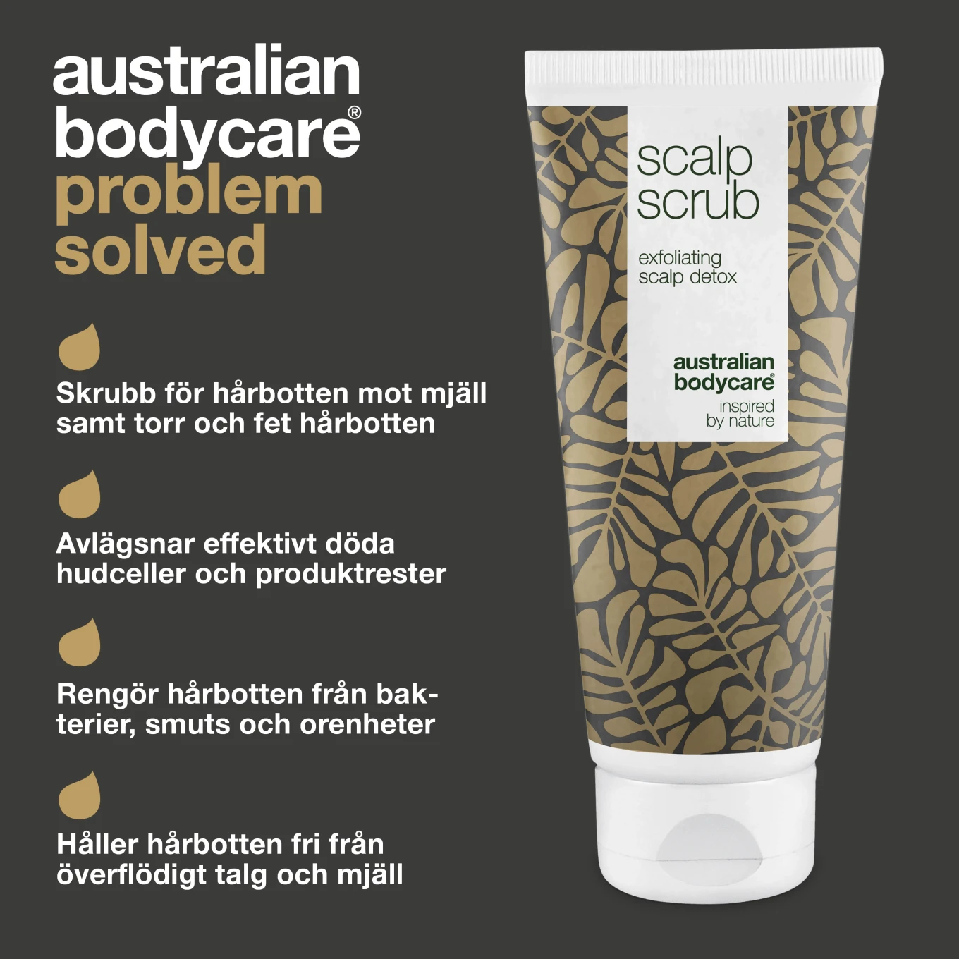 Australian Bodycare Scalp Scrub Exfoliating Scalp Detox 200 ml Australian Bodycare