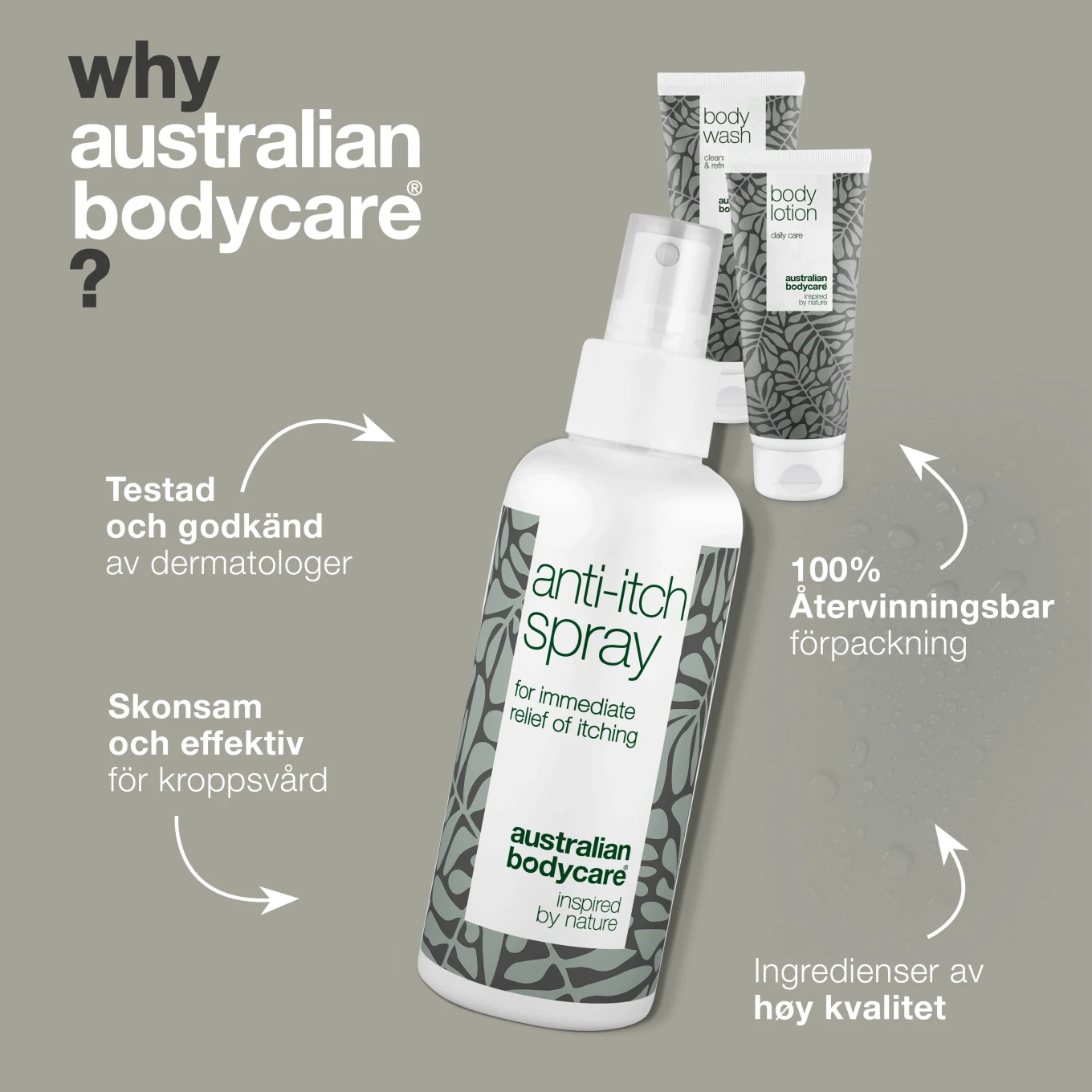 Australian Bodycare Anti-itching Body Kit 500 ml Australian Bodycare