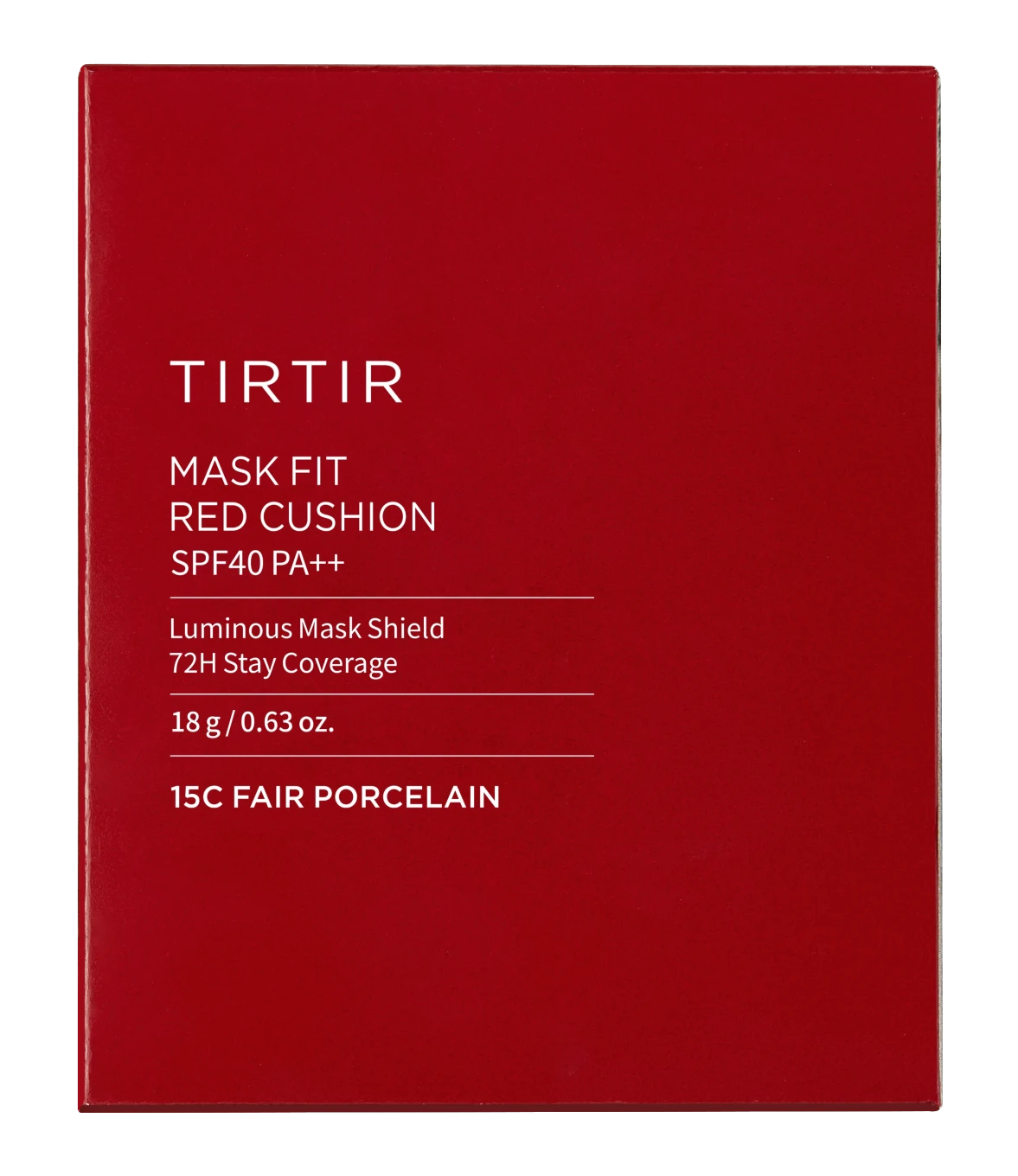 Tirtir Mask Fit Red Cushion Foundation 18 g 15C Fair Porcelain Tirtir