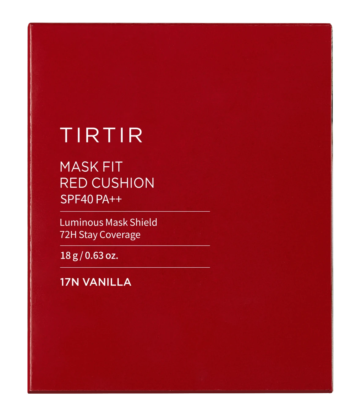 Tirtir Mask Fit Red Cushion Foundation 18 g 17N Vanilla Tirtir