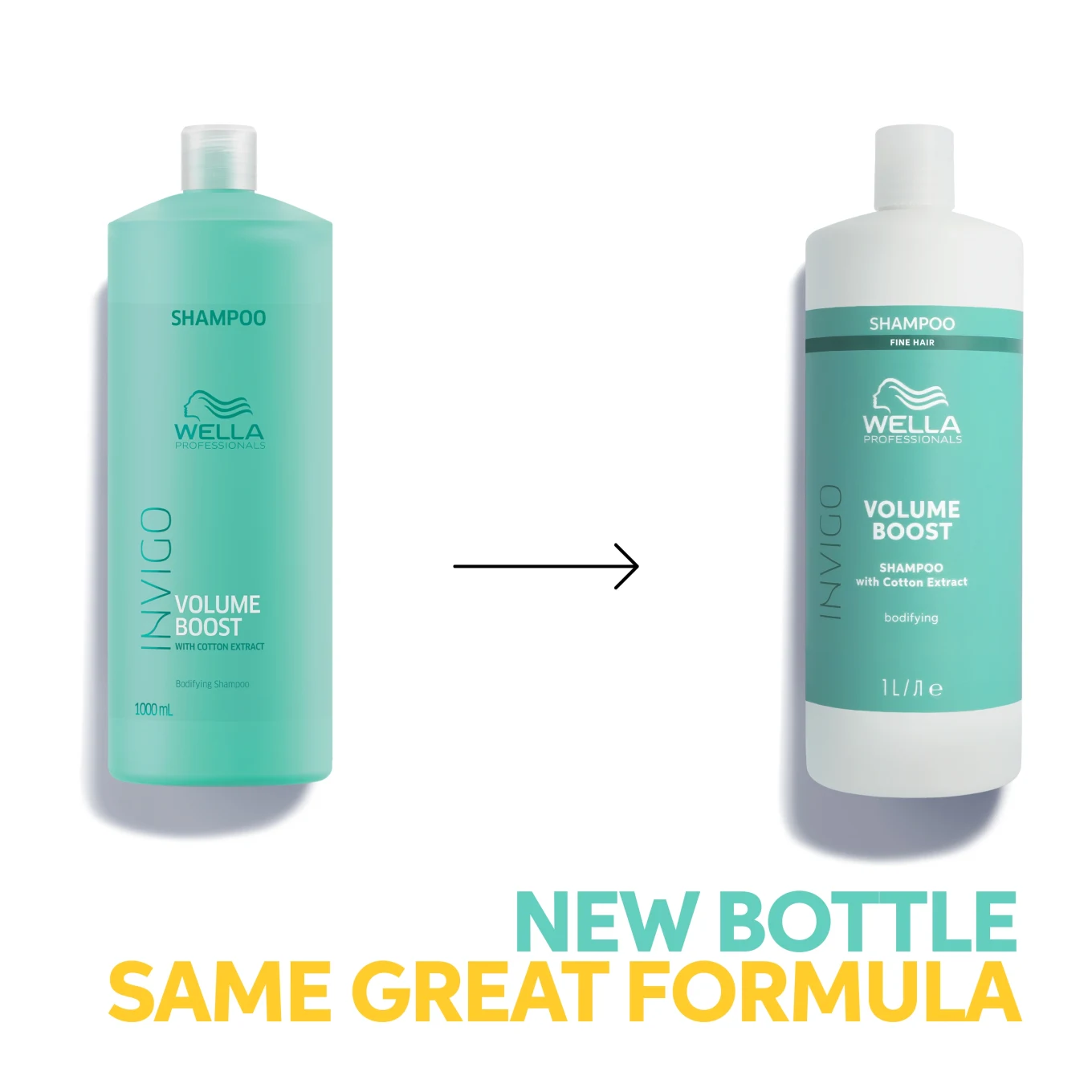 Wella Professionals Invigo Volume Boost Shampoo Fine Hair 1000 ml Wella