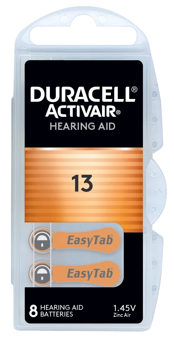 Duracell Activair batteri typ 13 8 st Duracell