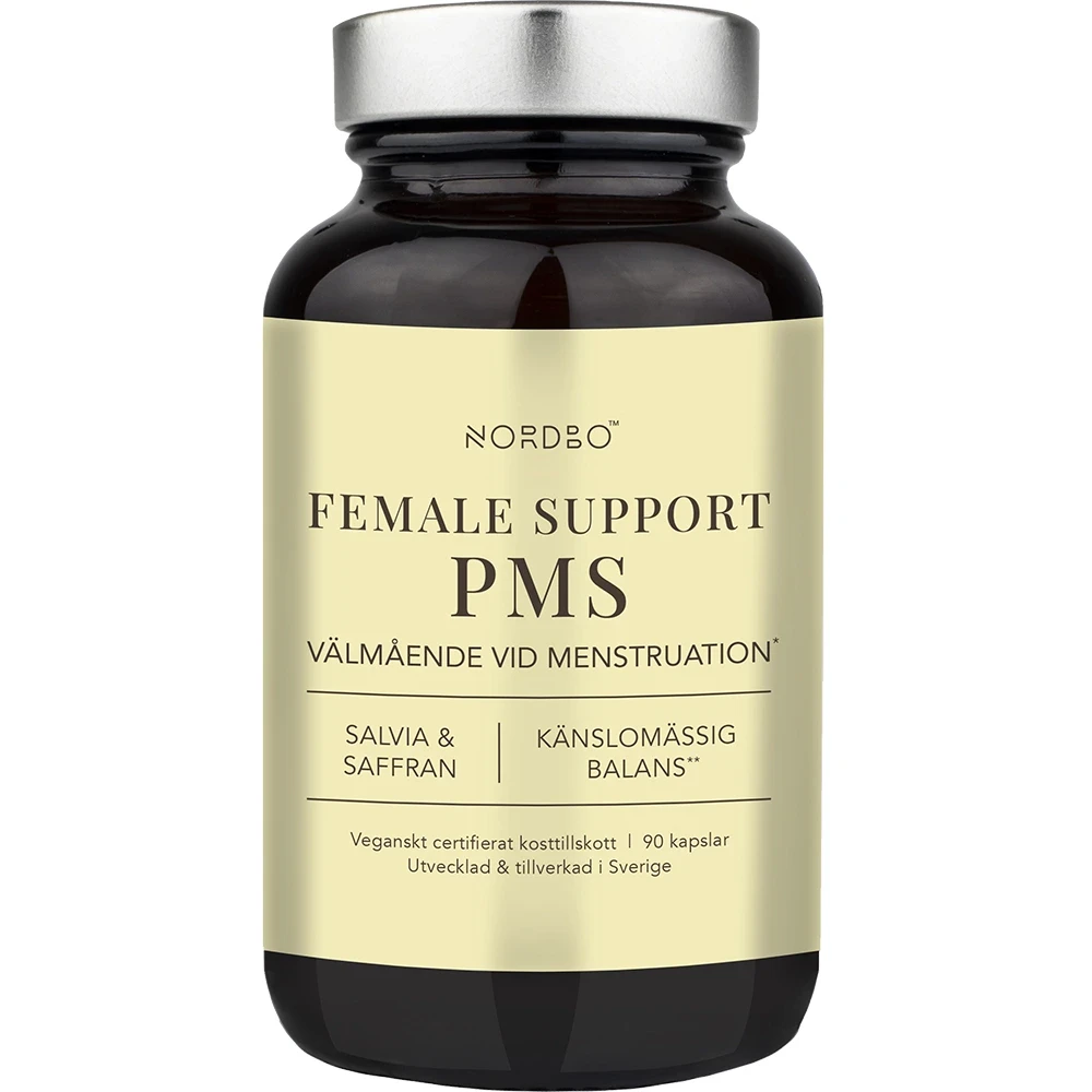 Nordbo Female Support PMS 90 kapslar Nordbo