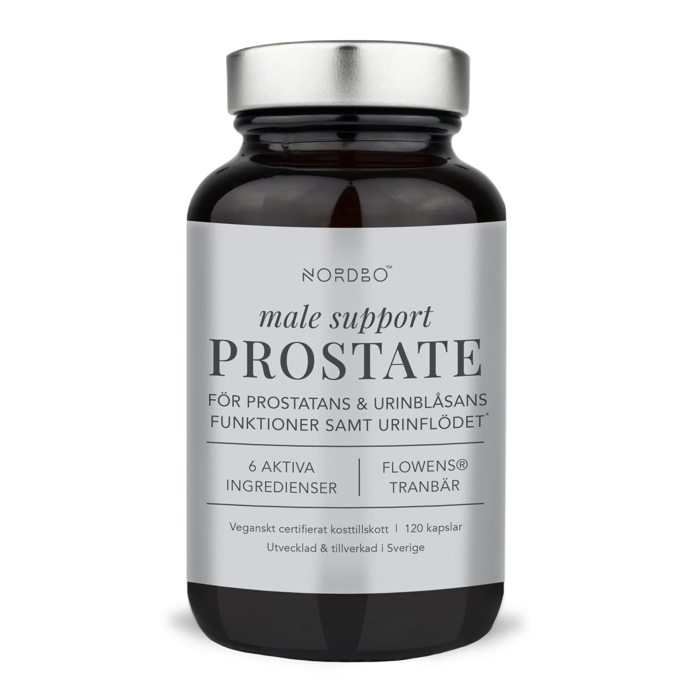Nordbo Male Support Prostate 120 kapslar Nordbo