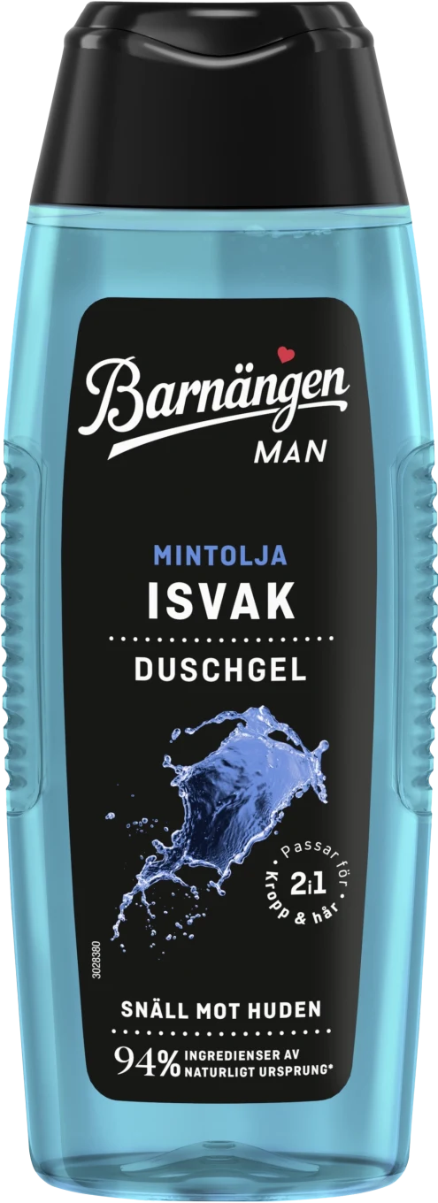 Barnängen MAN Duschgel Mintolja Isvak 250 ml Barnängen