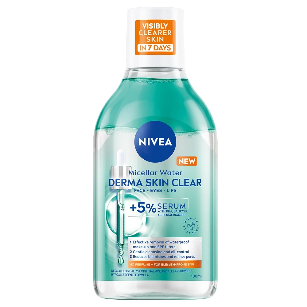 Nivea Micellar Water Derma Skin Clear 400 ml Nivea
