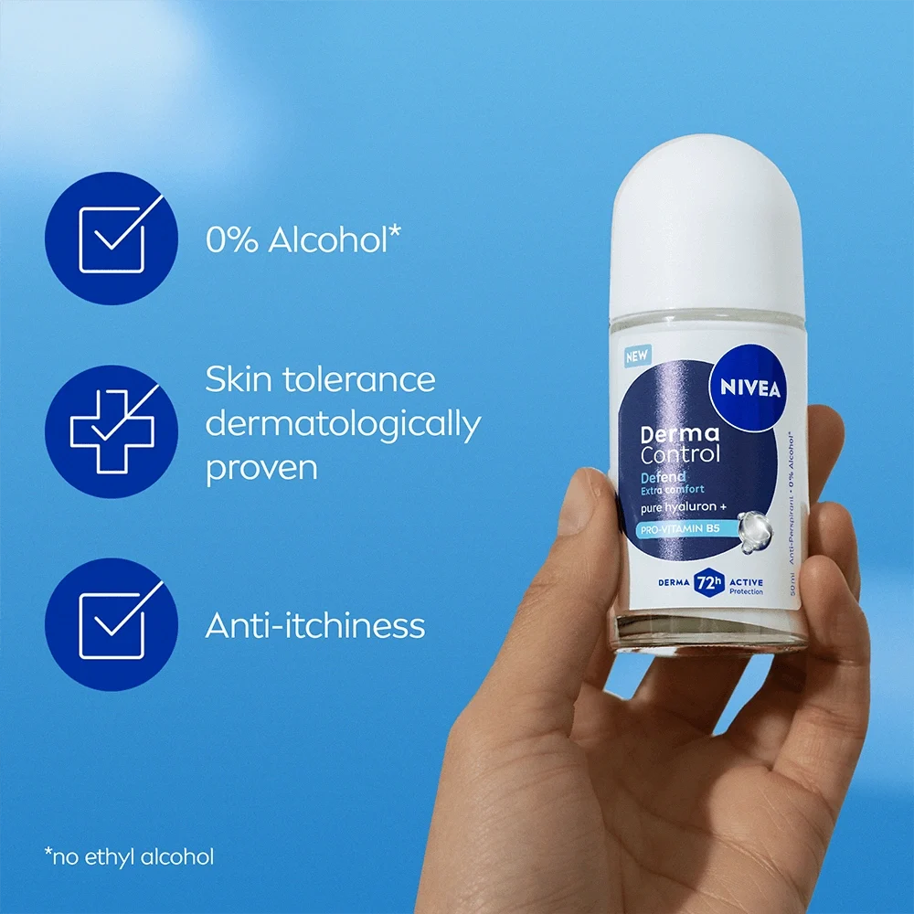 Nivea Deo Derma Control Defend Roll On 50 ml Nivea
