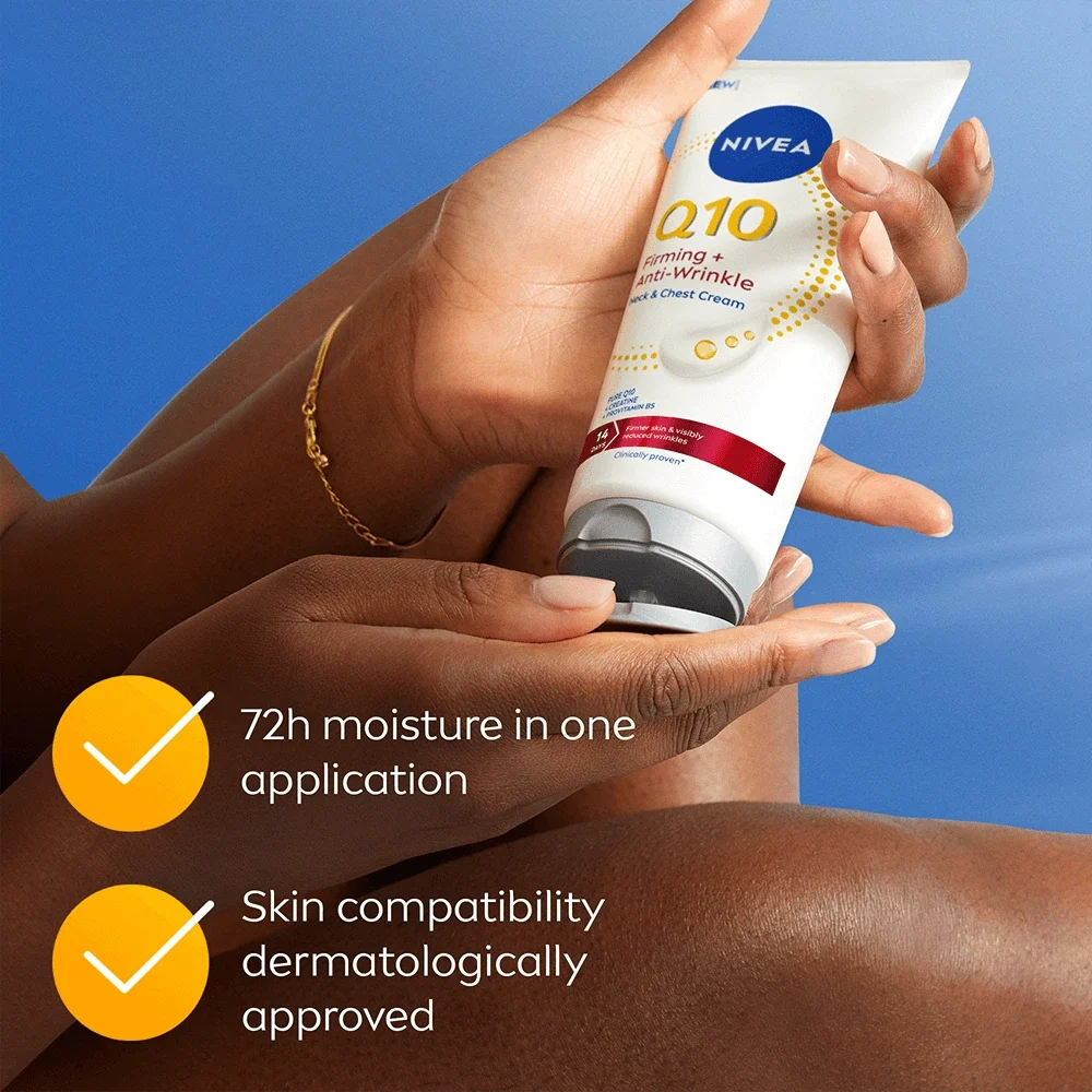Nivea Q10 Firming+ Anti-wrinkle Neck & Chest Cream 200 ml Nivea