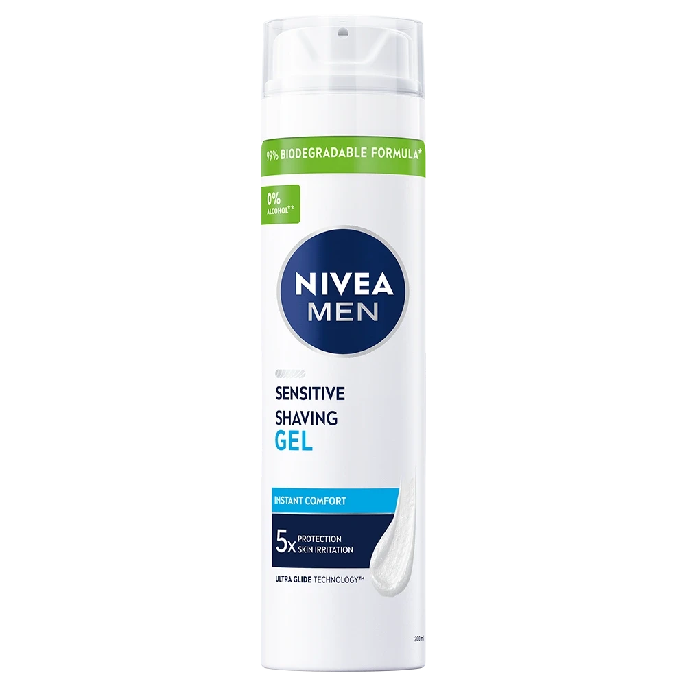 Nivea Men Sensitive Shaving Gel 200 ml Nivea
