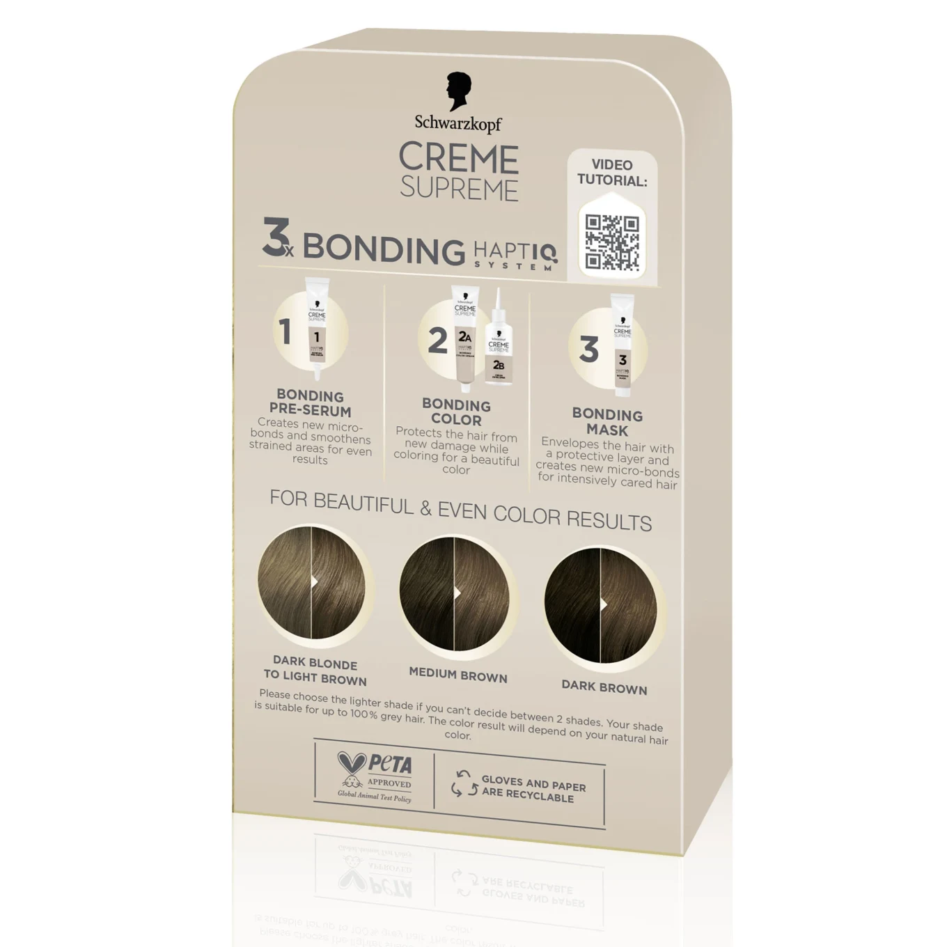 Schwarzkopf Creme Supreme 6-0 Natural Light Brown Schwarzkopf