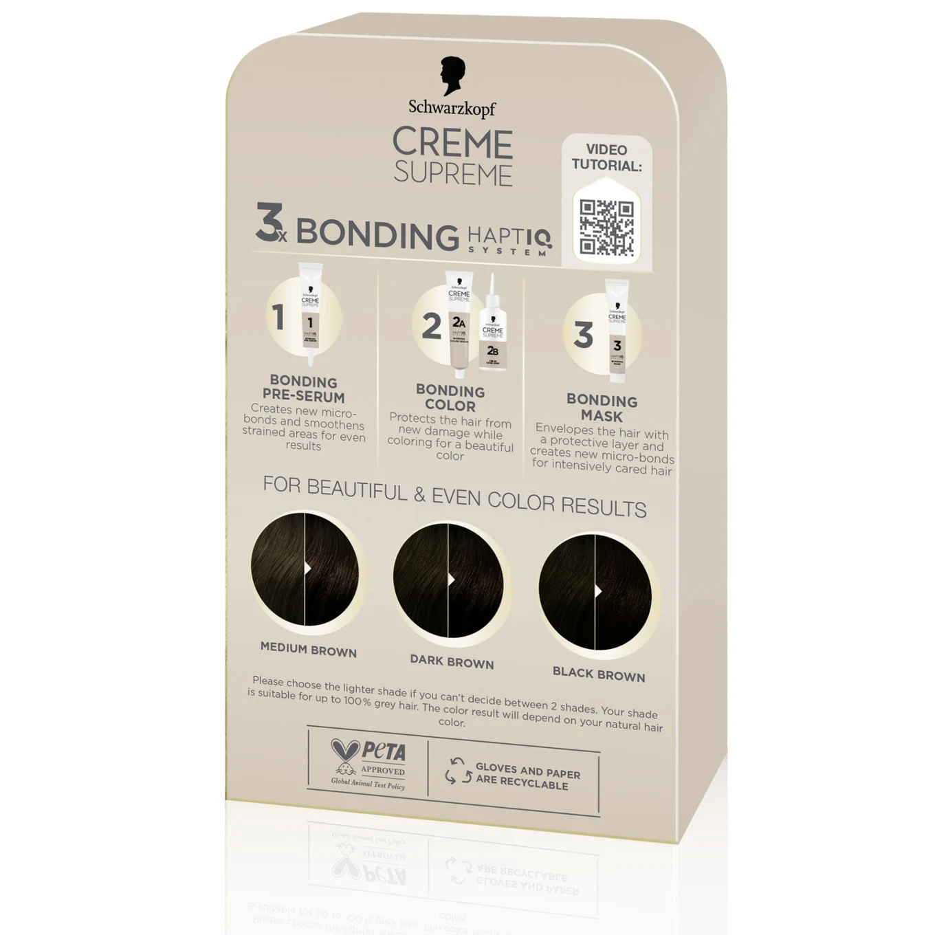 Schwarzkopf Creme Supreme 3-0 Natural Darkest Brown Schwarzkopf