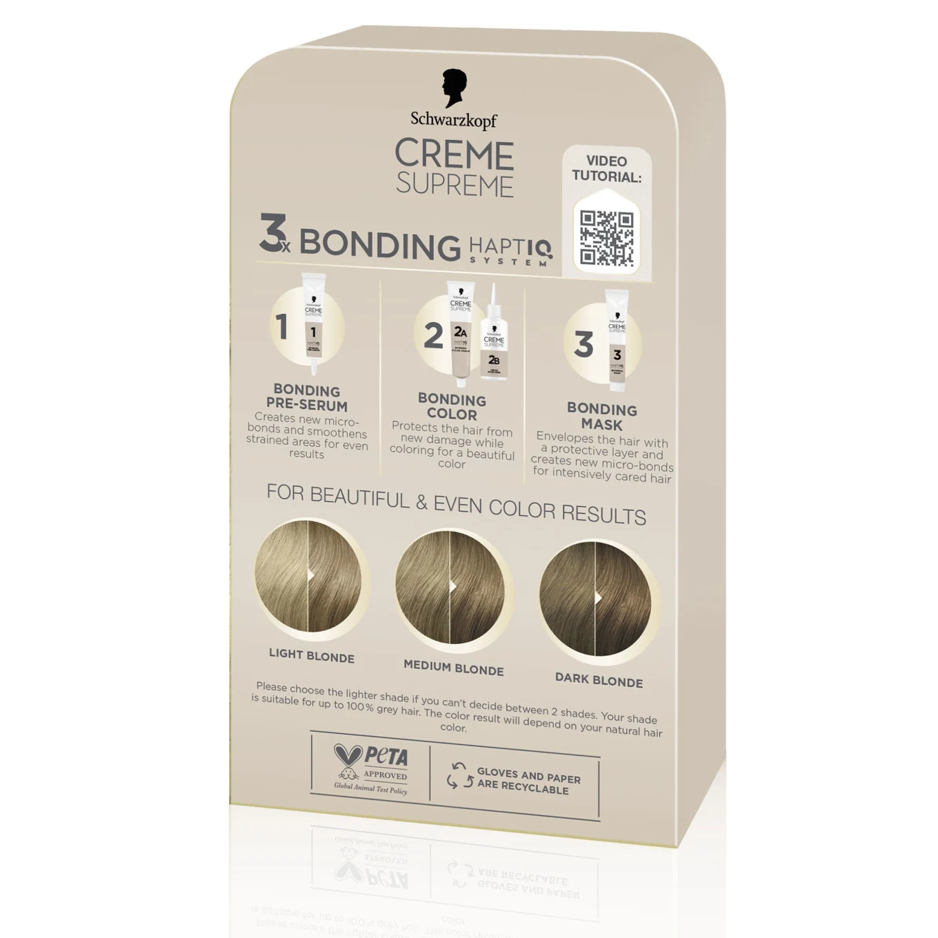 Schwarzkopf Creme Supreme 8-16 Cool Ash Blonde Schwarzkopf