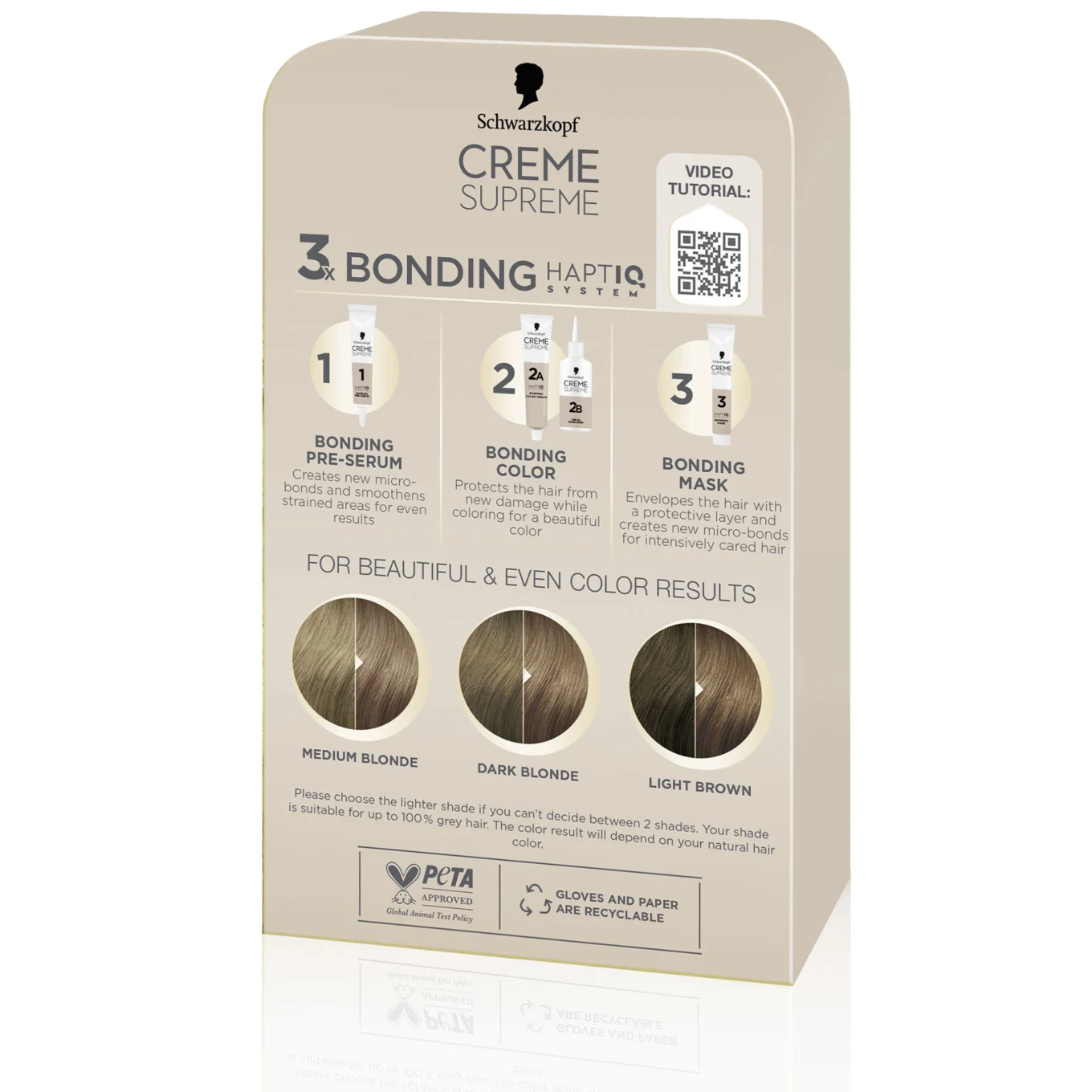 Schwarzkopf Creme Supreme 7-16 Cool Ash Dark Blonde Schwarzkopf