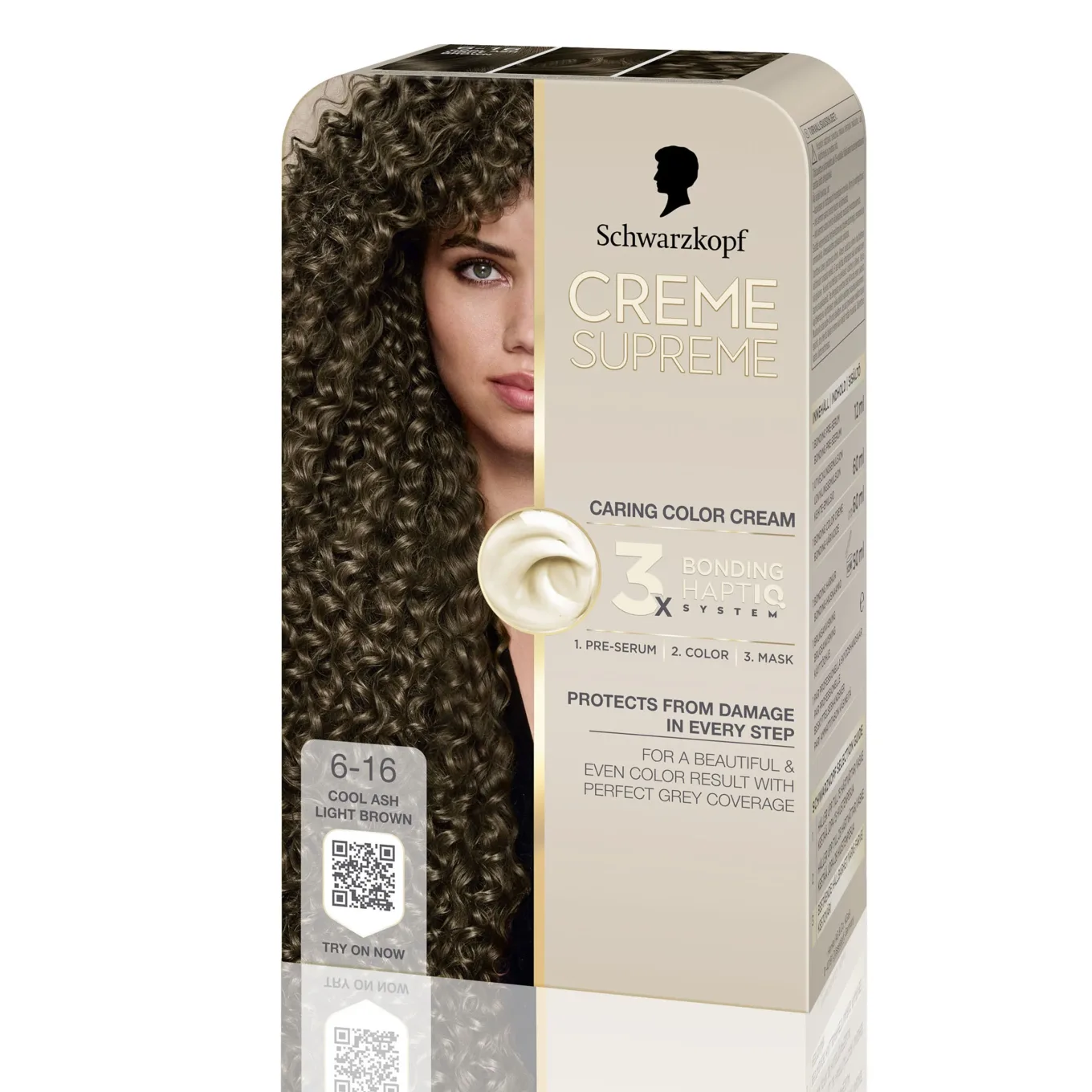 Schwarzkopf Creme Supreme 6-16 Cool Pearly Brown Schwarzkopf