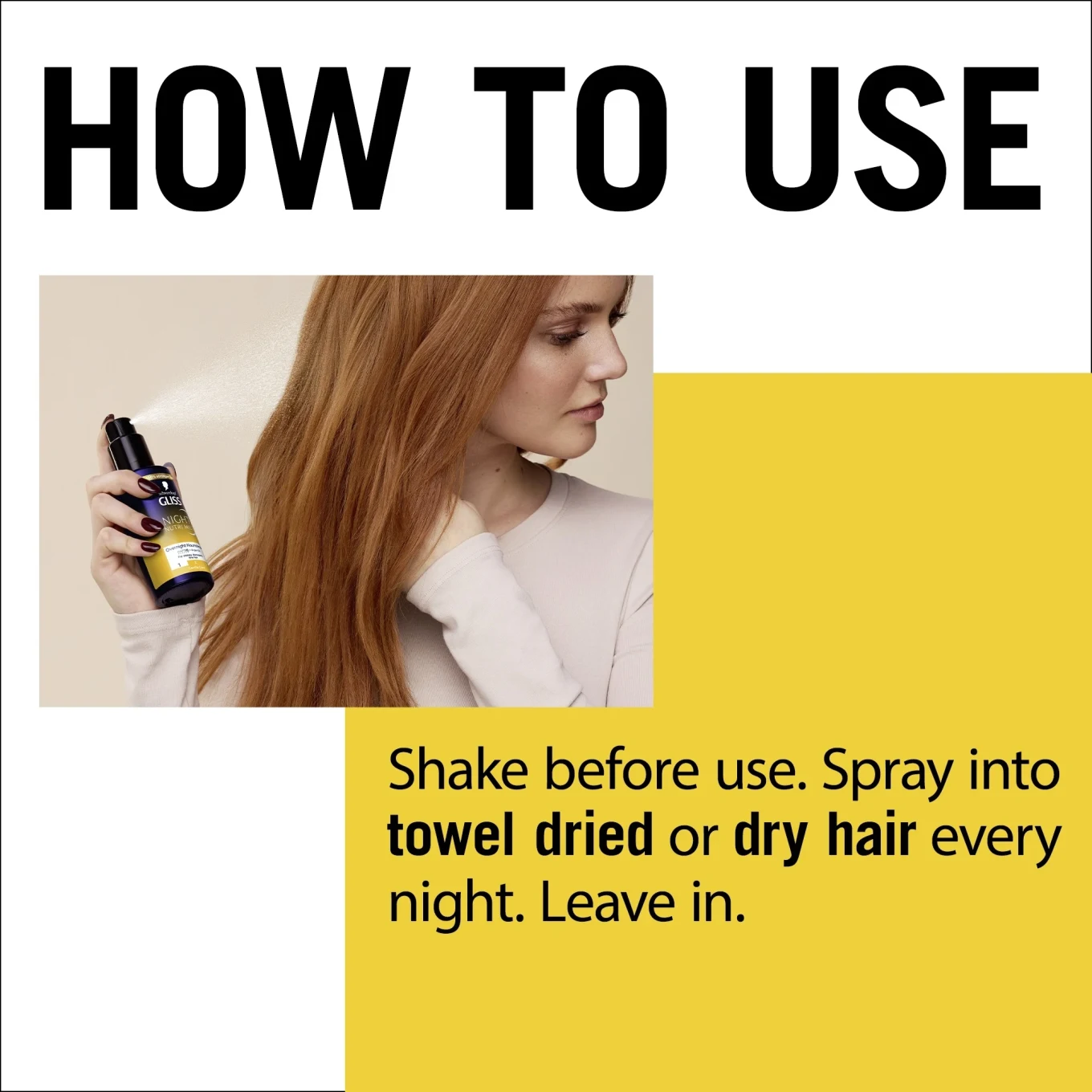 Schwarzkopf Gliss Night Nutri Mist 100 ml Schwarzkopf