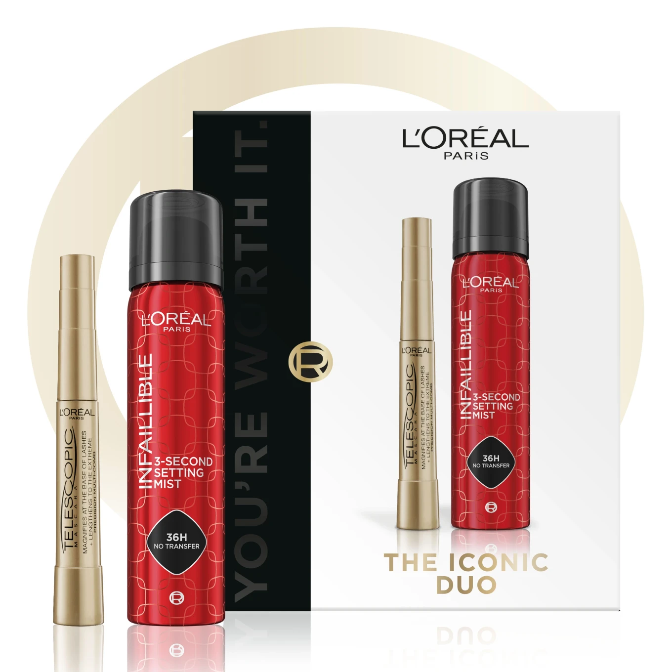 L'Oréal Paris The Iconic Duo Presentask L'Oréal Paris