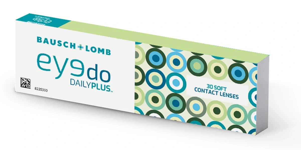 Eyedo Daily Plus Endagslinser 30 st +1.25 Eyedo