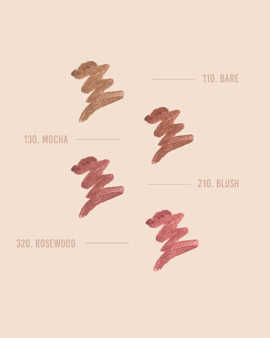 Lenoites Shape & Sculpt Lip Liner  130 Mocha Lenoites