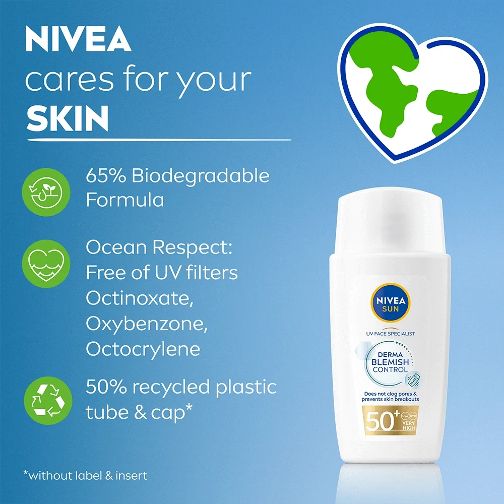 Nivea UV Face Specialist Blemish Control SPF 50+, 40 ml Nivea