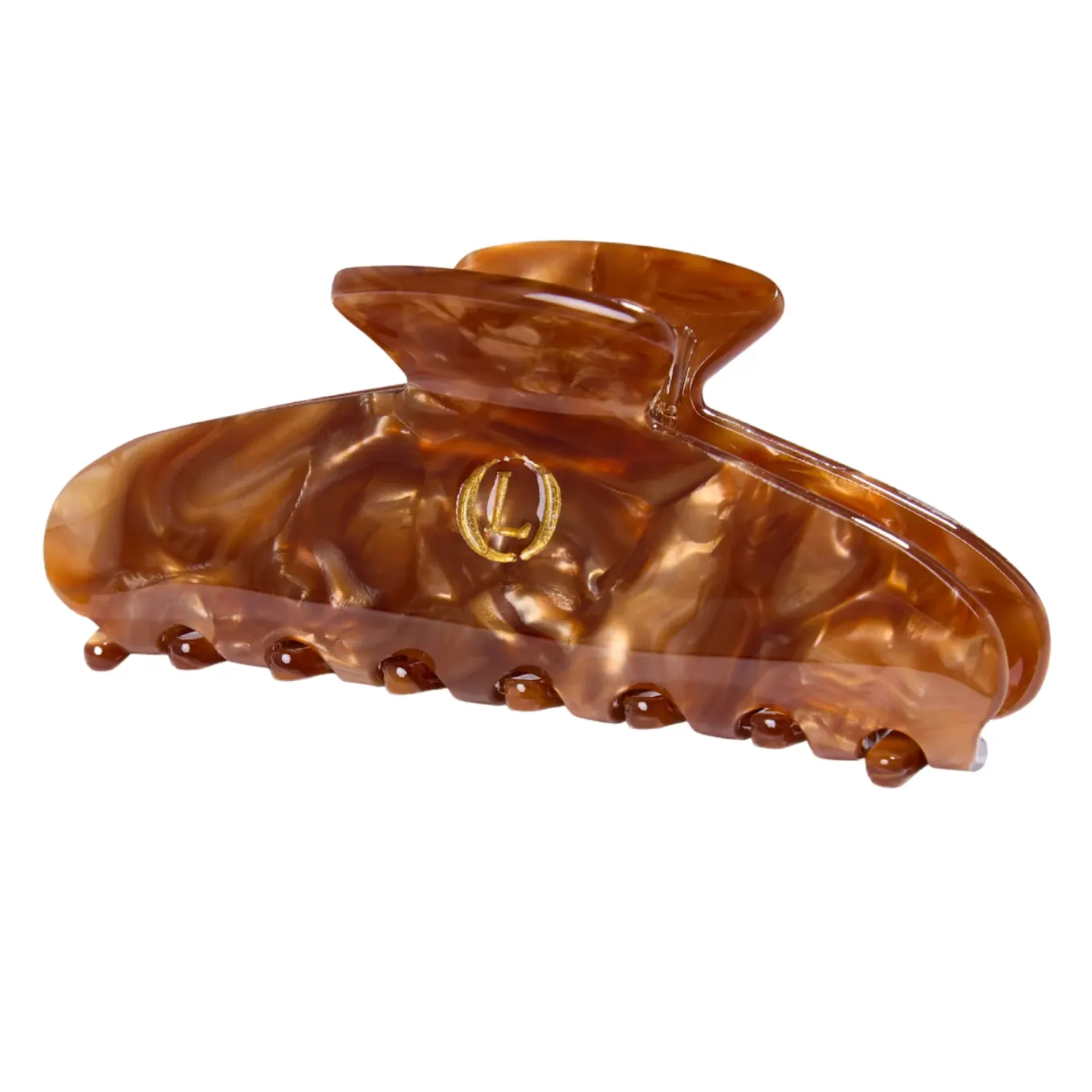 Lenoites Eco-Friendly Claw Clip Medium  Cocoa Brown Lenoites