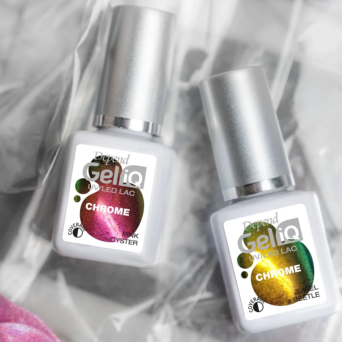 Depend Gel iQ Chrome 5 ml Pink Oyster Depend