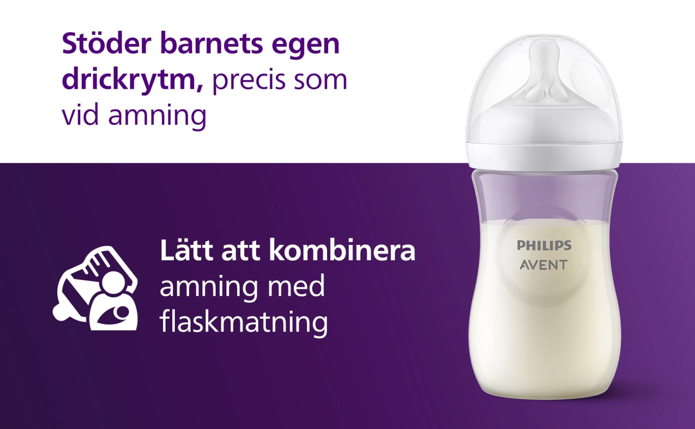 Philips Avent Natural Response Nappflaska 260 ml Philips Avent