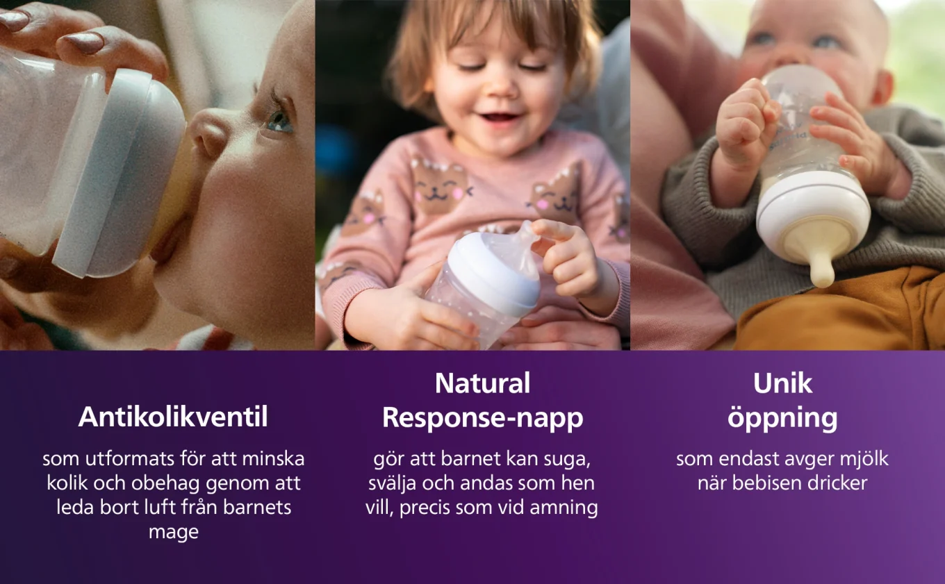 Philips Avent Natural Response Nappflaska 330 ml Philips Avent